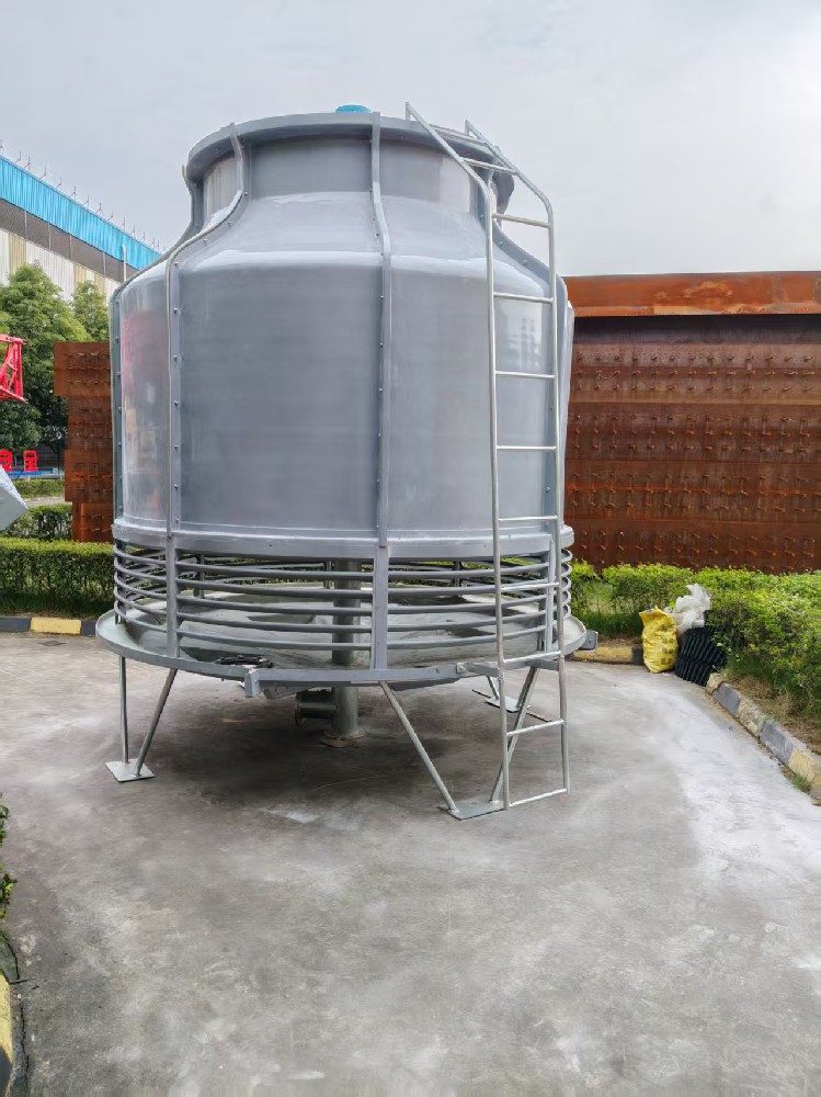 四川眉山圆形逆流70吨冷却塔